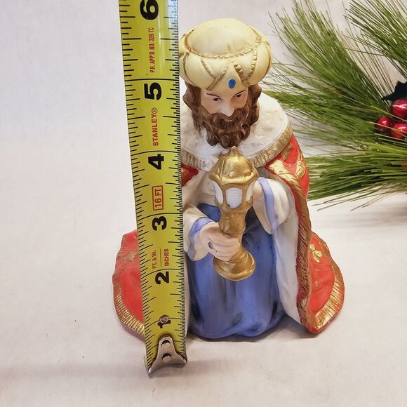 Vintage 1989 Wise Men Kings Lefton Bethlehem Collection Nativity Spirit of Bethl - Picture 6 of 8